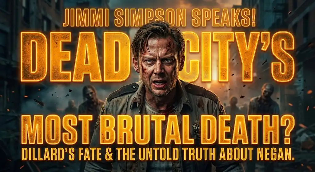 Jimmi Simpson breaks down Dillard’s tragic finale fate on The Walking Dead: Dead City, his off-screen bond with Jeffrey Dean Morgan, and why mercy looked different in Manhattan.