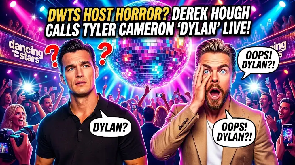 DWTS Host Horror Derek Hough Calls Tyler