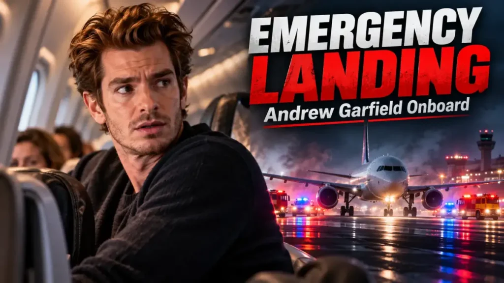 Emergency landing andrew garfield