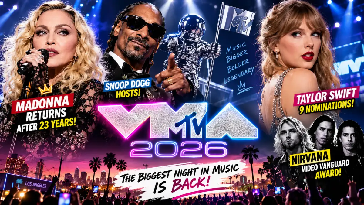 MTV VMAs 2026 Madonna Returns After 23 Years—Here’s Why