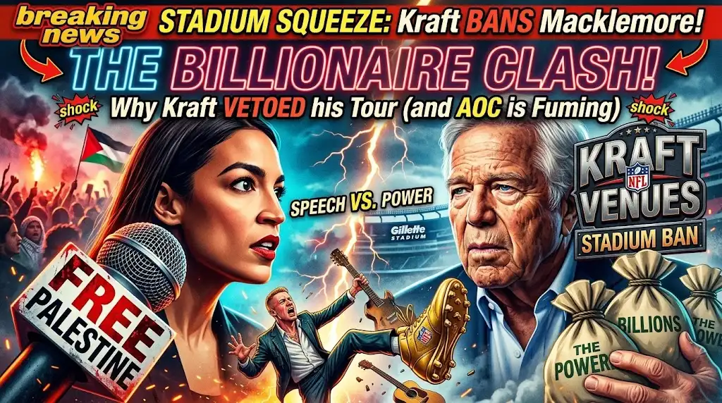 Macklemore Got Booted From Ed Sheeran Tour Robert Kraft Row