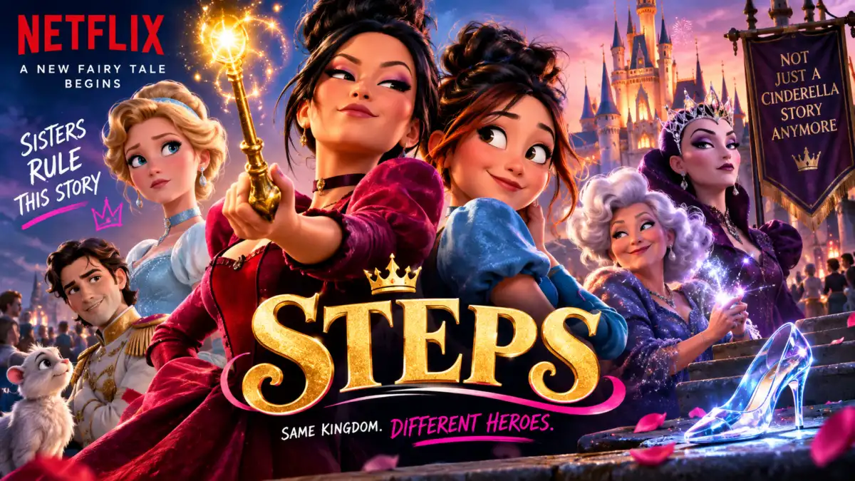 Steps Trailer Flips Cinderella’s Fairy Tale Upside Down
