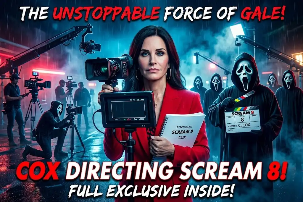 Courteney Cox direct Scream 8