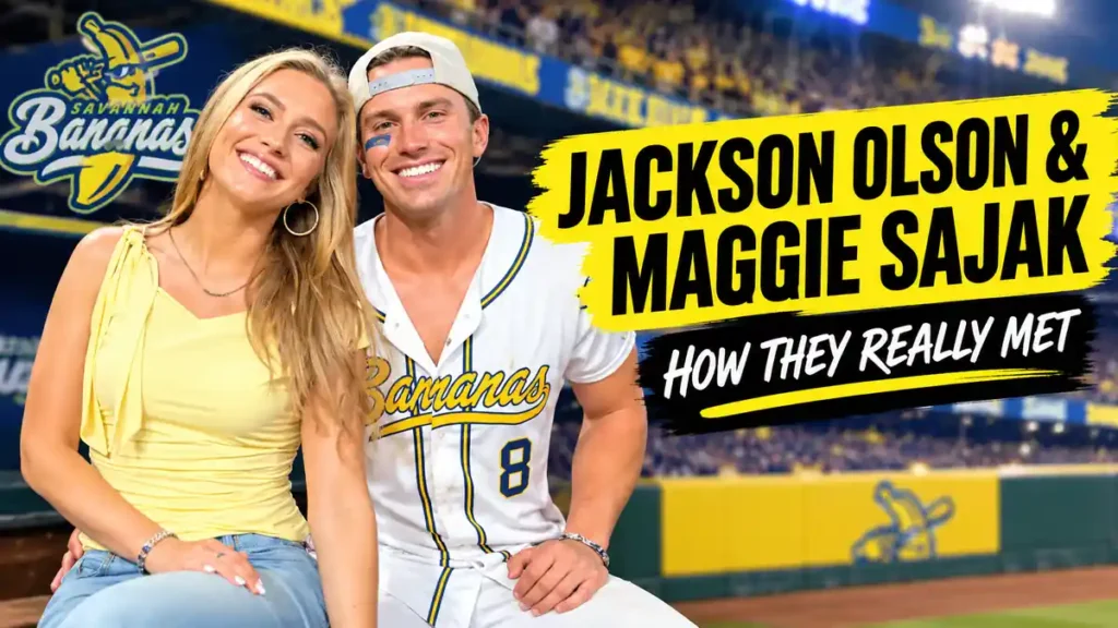 Jackson Olson and Maggie Sajak Reveal How They Really Met